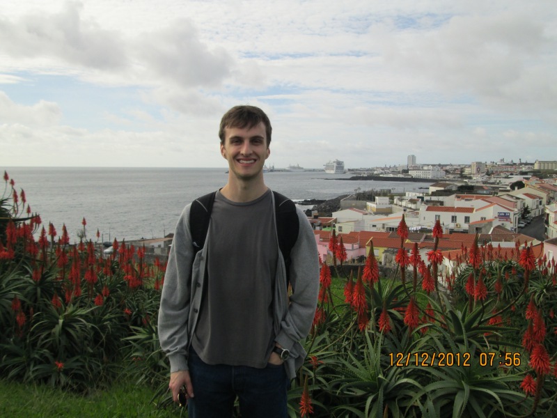 I was in the Azores.  Just to prove I worked on a cruise ship!